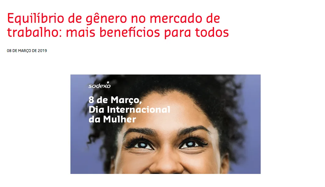 redes sociais no Dia da Mulher