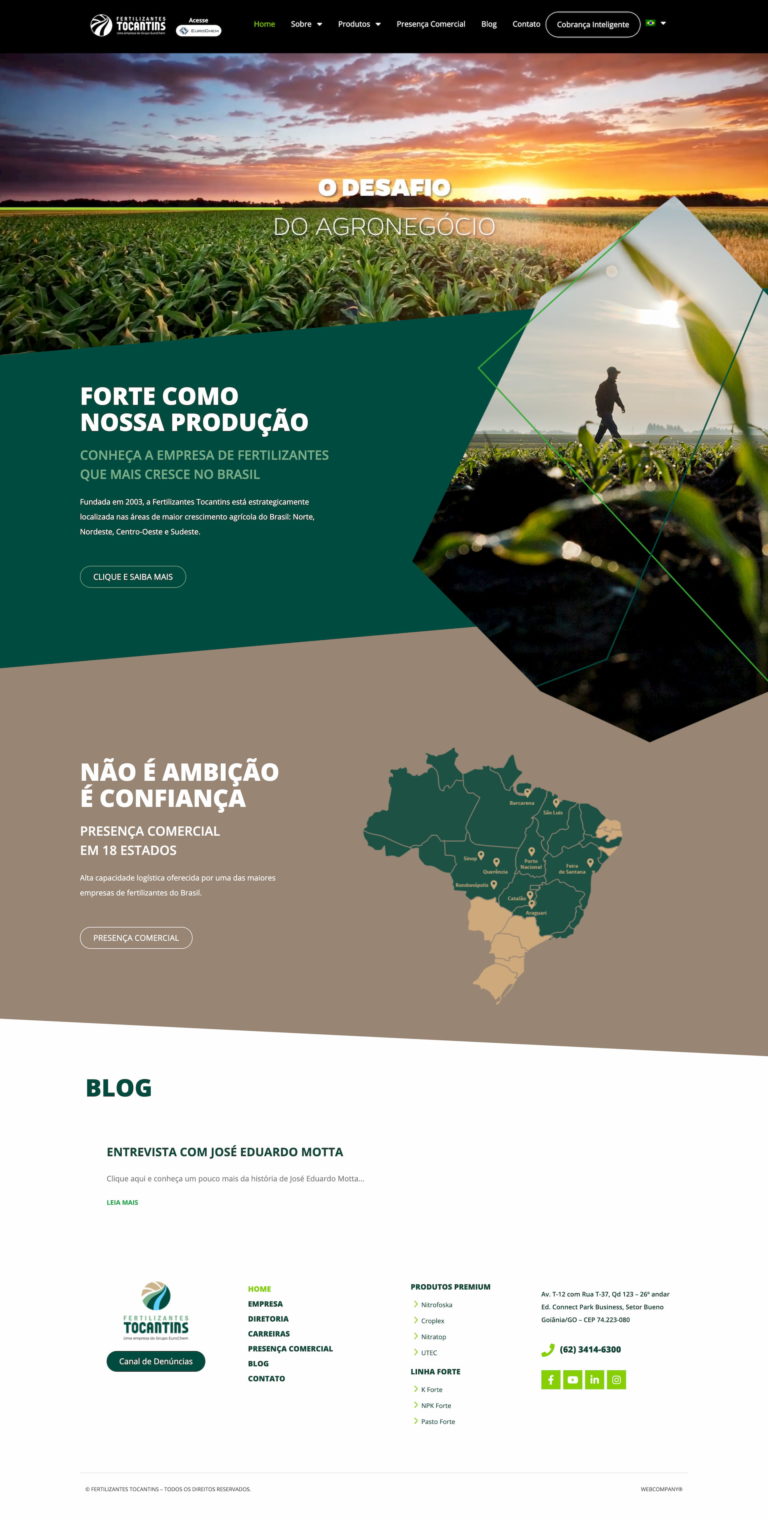 fertilizantestocantins.com .br