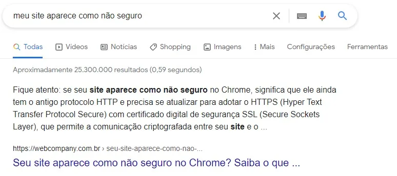 posição zero no Google