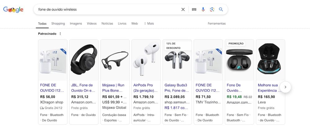 google shopping