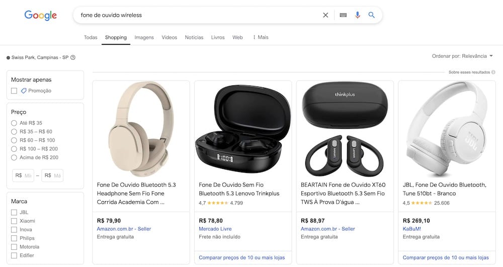 google shopping