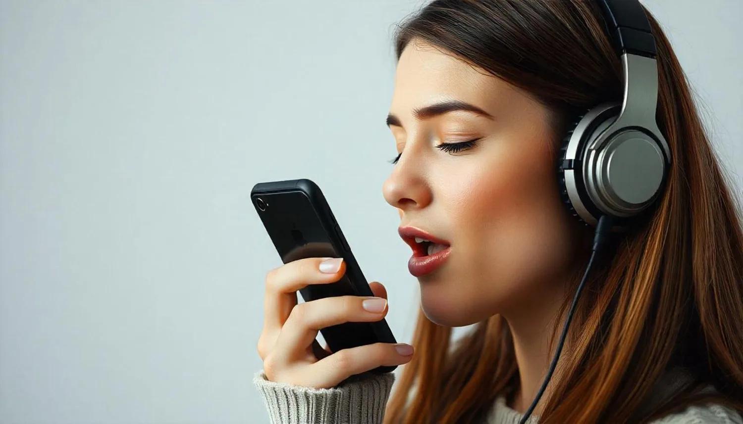 tradução de áudio