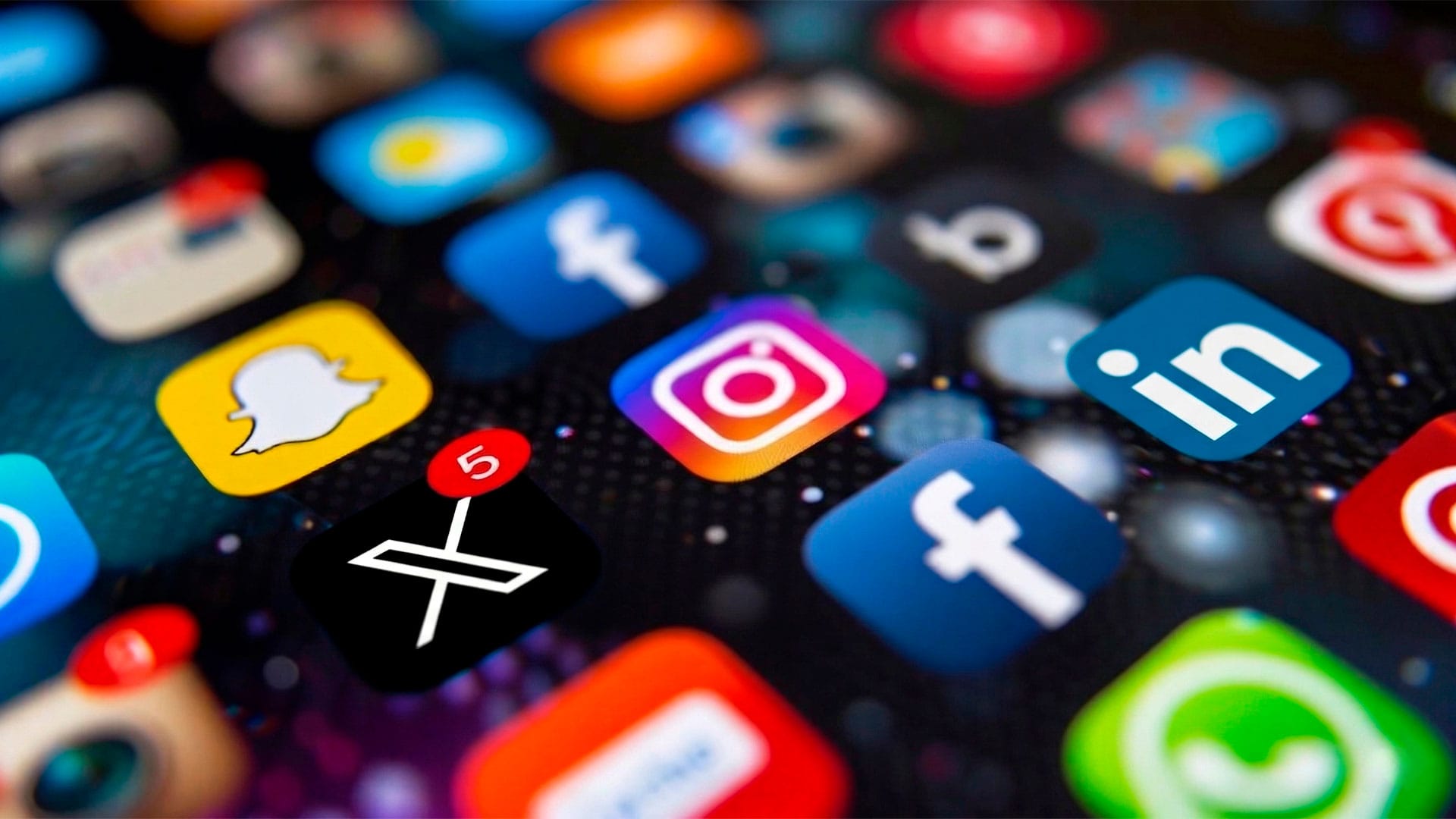 principais redes sociais